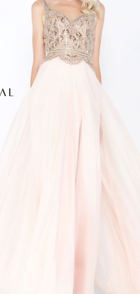 Mac duggal porcelain gown size 10